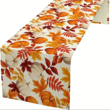  Őszi tök mintás asztali futó XL KT1317070-xl lakástextília