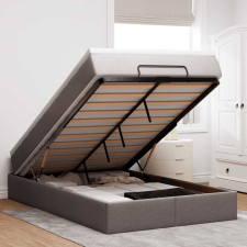  oszmán ágykeret matraccal tópszín 120x190 szövet ágy és ágykellék