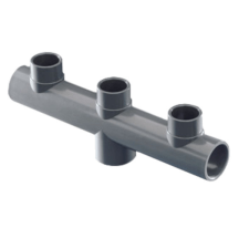  Osztó - gyűjtő 6-utas D050-63 medence kiegészítő