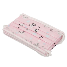  OT-CFM-5 Rózsaszín Pandás Gyerekmaszk - 50 db-os kiszerelés tisztító- és takarítószer, higiénia