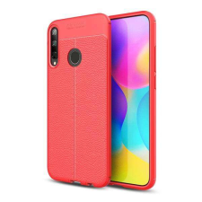 OTT! HUAWEI P40 Lite E, Y7p, Honor 9C, OTT! LEATHER mobiltok, Piros tok és táska