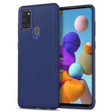 OTT! SAMSUNG Galaxy A21s (SM-A217F/DS), OTT! TWILL mobiltok, Sötétkék tok és táska