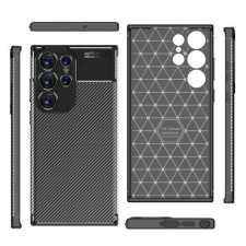 OTT! SAMSUNG Galaxy S23 Ultra, OTT! CARBON PRO szilikon mobiltok, Fekete tok és táska