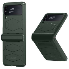 OTT! SAMSUNG Galaxy Z Flip3 5G, OTT! BATTLE ARMOR mobiltok, Zöld tok és táska