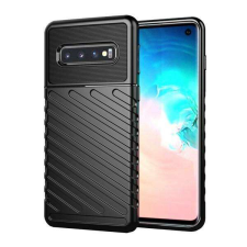 OTT! SAMSUNG SM-G973F Galaxy S10, OTT! THUNDER SERIES mobiltok, Fekete tok és táska