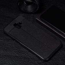 OTT! SAMSUNG SM-J610F Galaxy J6+, OTT! LEATHER PRO SERIES mobiltok, Fekete tok és táska