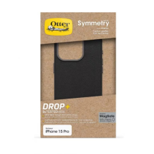 Otterbox Symmetry Series Cactus Leather hátlaptok iPhone 15 Pro fekete tok és táska
