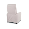  Otus Brego Kinyitható Relax Fotel Világos Bézs Fém Vázzal