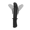 Ouch Vibráló Dildó Vibs Flex – érzéki játék 17 x 4,8 cm