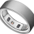 Oura Ring 4 Brushed Silver, 8