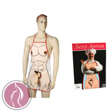 OUT OF THE BLUE Kitchen apron with Plush Penis erotikus ajándék