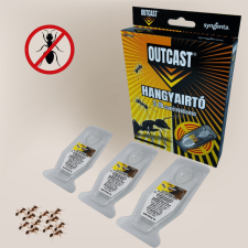  Outcast hangyairtó gél csalétekállomás (3x4g) – hatékony hangyacsapda tisztító- és takarítószer, higiénia