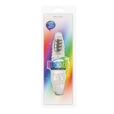 Outlet NS Novelties Lucidity Aurora Light-Up Vibe - vízálló vibrátor - 18,5 cm (átlátszó) vibrátorok