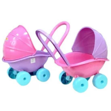 Ovális babakocsi 38 cm-es babához - többféle játék babakocsi