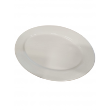  Ováltál 36,5 cm fehér porcelán Magnesia 21333221 tányér és evőeszköz