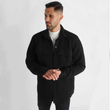 Oversized Black Shirt - fekete ing - Méret: XL férfi ing