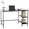  Oviedo íróasztal fekete-barna 76x120x60 cm 317833