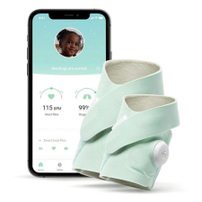 Owlet Smart Sock Plus - okos zokni, 0-5 év (világoszöld) gyógyászati segédeszköz