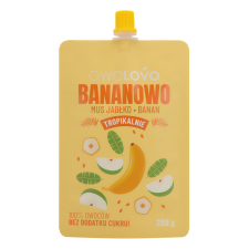 Owolovo gyümölcspüré alma-banán 200 g üdítő, ásványviz, gyümölcslé