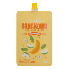 Owolovo gyümölcspüré alma-banán 200 g üdítő, ásványviz, gyümölcslé