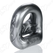OXBALLS - 360 Cockring & Ballsling Steel silver péniszgyűrű