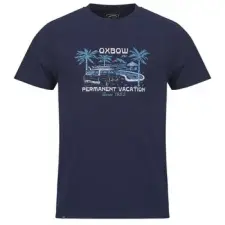 Oxbow Rövid ujjú pólók S1ONTRIP Tengerész EU XL férfi póló