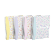 Oxford floral a5 kockás spirálfüzet 400094951 füzet