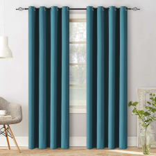 OXFORD türkiz függöny 140x250 cm Felfüggesztés: Hullámos sínszalag lakástextília