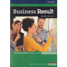 Oxford University Press Business Result Pre-Intermediate Student&#039;s Book with Online Practice Second Edition nyelvkönyv, szótár