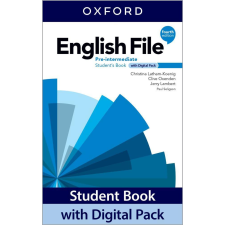 Oxford University Press ENGLISH FILE 4E PRE-INTERMEDIATE SB. +Digital Pack* nyelvkönyv, szótár