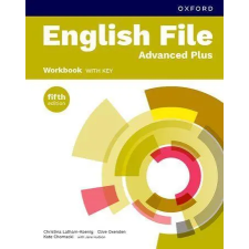 Oxford University Press English File 5th Advanced PLUS Wb with key idegen nyelvű könyv