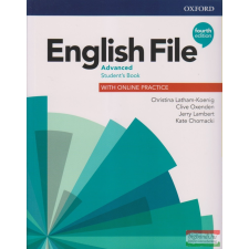 Oxford University Press English File Advanced 4th Edition Student&#039;s Book nyelvkönyv, szótár