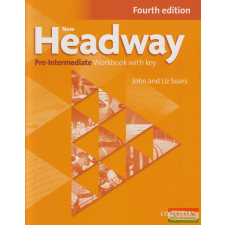 Oxford University Press New Headway Pre-Intermediate Workbook with Key 4th Edition nyelvkönyv, szótár