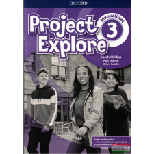 Oxford University Press Project Explore 3 munkafüzet nyelvkönyv, szótár