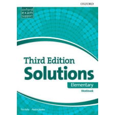 Oxford University Press SOLUTIONS 3RD ED. ELEMENTARY WORKBOOK (HU) nyelvkönyv, szótár
