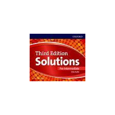 Oxford University Press SOLUTIONS 3RD ED. PRE-INTERMEDIATE CLASS AUDIO CDS nyelvkönyv, szótár