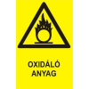  Oxidáló anyag! - műanyag, 150*100mm