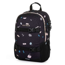 OXY Sport laptoptartós diák hátizsák - 27 literes - Dots iskolatáska