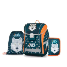 OXYBAG farkasos iskolatáska szett - Wild Wolf iskolatáska