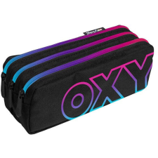 Oxybag Oxy Rainbow tolltartó, beledobálós, 3 rekeszes, kék-rózsaszín tolltartó