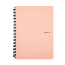 Oxybag Pastelini Apricot A4 60 lapos vonalas spirálfüzet (8-799) füzet