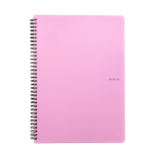 Oxybag Pastelini Pink A5 60 lapos vonalas spirálfüzet (8-072) füzet