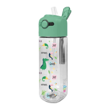 Oxybag Smile műanyag kulacs 450 ml - Dinoszaurusz kulacs, kulacstartó