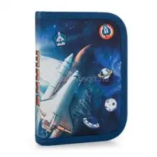 Oxybag tolltartó, egyszintes, kétszárnyas, üres, Space tolltartó