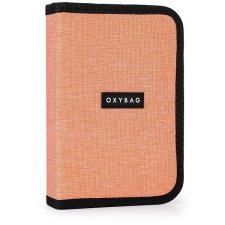 Oxybag Unicolor 1 rétegű 2 részes, üres, appricot tolltartó