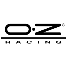  OZ racing matrica fekete,30cm x 9cm autó dekoráció