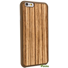 OZAKI O!coat 0.3 ＋ Wood iPhone 6 tok Zebrano tok és táska