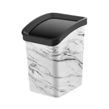 Özer Plastik Smart Click billenőfedeles szemetes Márvány mintás 12L szemetes