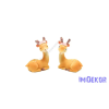  Őzike figura 8x4x8,5cm x2