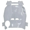 P2R (Motorisé) P2R sárvédő MBK 50 Nitro 1997–2012, Yamaha 50 Aerox 1997–2012 – fényes fehér P2R (Motorisé) Bicikli alkatrészek Kerékpáros kiegészítők Kerékpár sárvédők